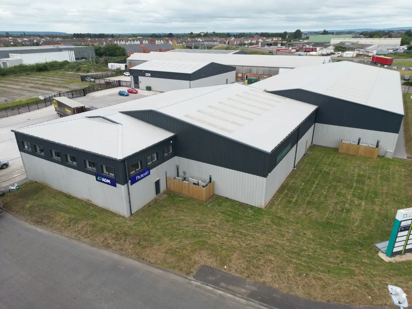 Completed refurbishment at Bridgwater Trade Park