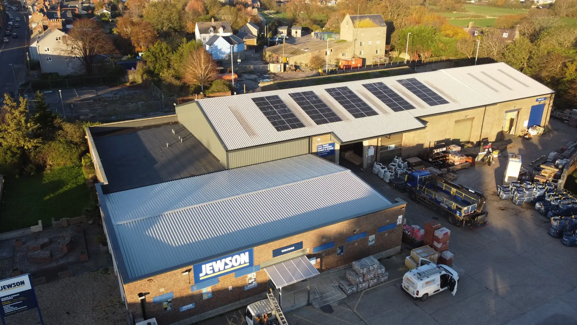 New build commercial building envelope